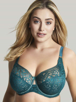 Sculptresse by Panache Estel Full Cup Underwire Bra (9685),40H,Emerald 