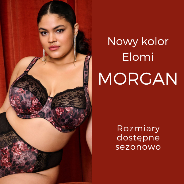 Elomi Morgan Dark Romance – luksus dla biustu 🖤