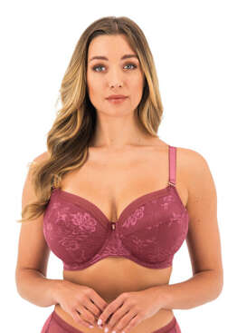 Biustonosz Fantasie FUSION LACE FL102301ROW Uw Full Cup Side Support Bra Rosewood