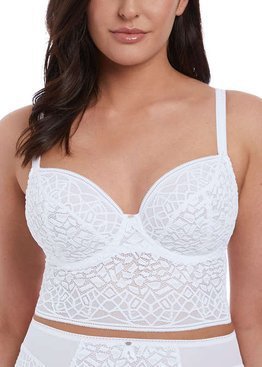 white underwire bralette