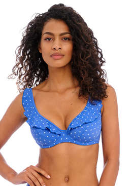 Biustonosz kąpielowy Freya JEWEL COVE AS7230AZE Uw High Apex Bikini Top Azure