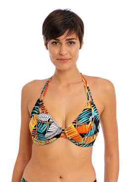 Biustonosz kąpielowy Freya Swim SAMBA NIGHTS AS204404MUI Uw Halter Bikini Top Multi