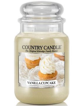 Duża Świeca Country Candle Vanilla Cupcake