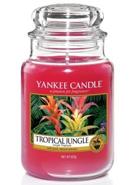 Duża świeca zapachowa Yankee Candle TROPICAL JUNGLE