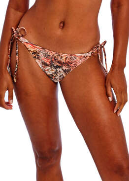 Figi kąpielowe Freya Swim DESERT CAT AS205975SUT Tie Side Bikini Brief Sunset