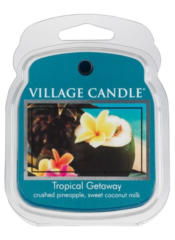 Pachnący dom, Village Candle, Scented wax, Wosk zapachowy Village Candle  Tropical Getaway
