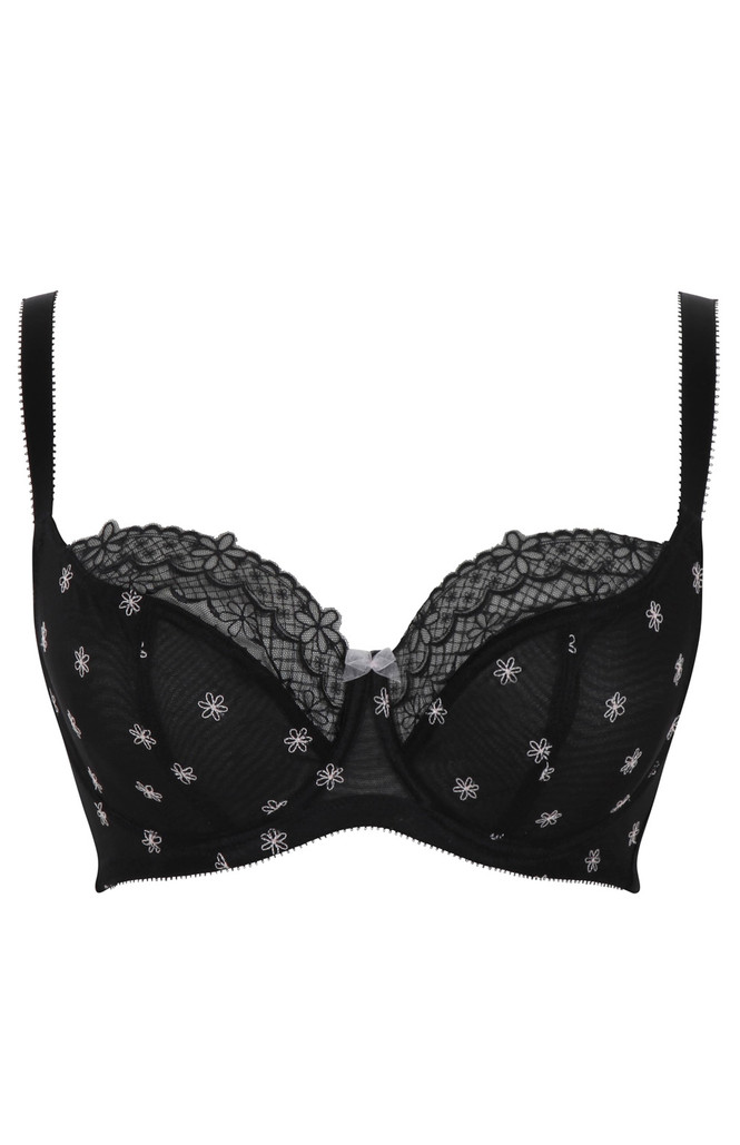 Biustonosz Cleo Panache BLOSSOM 10581 Balconnet Black