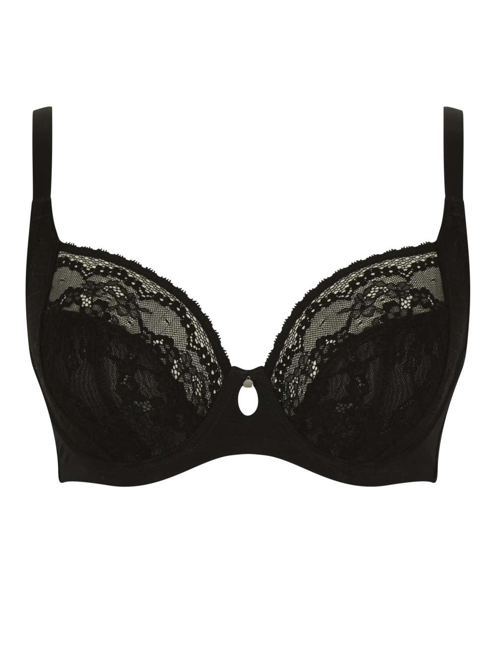 Biustonosz Cleo by Panache ALEXIS 10471 Low Front Balcony Bra Black