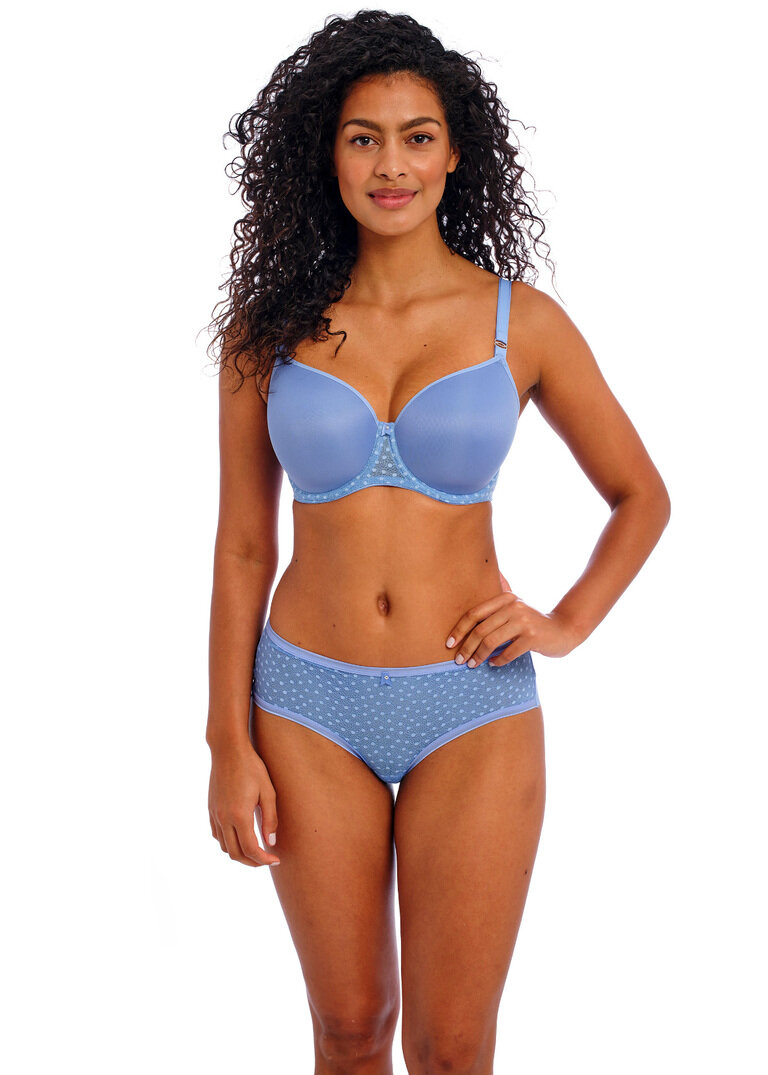 Biustonosz Freya STARLIGHT AA5200COR Uw Moulded Balcony T-shirt Bra Cornflower