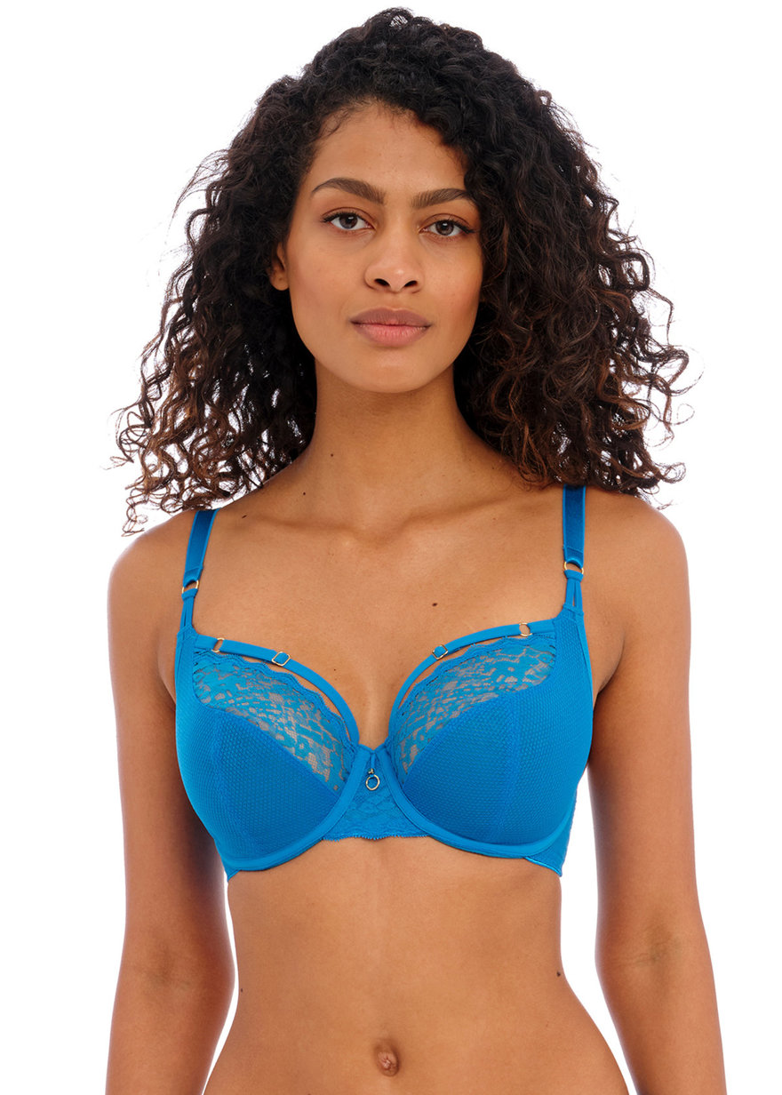 Biustonosz Freya TEMPTRESS AA400102MDB Uw Plunge Bra Med Blue