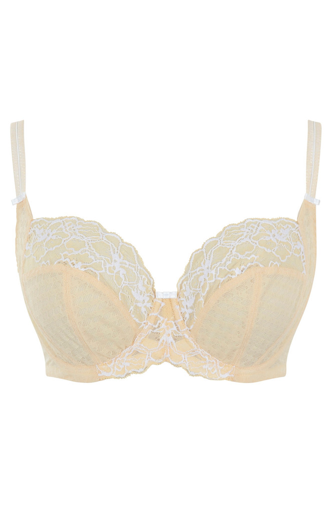 Biustonosz Panache ENVY 7285 Full Cup Lemon/White