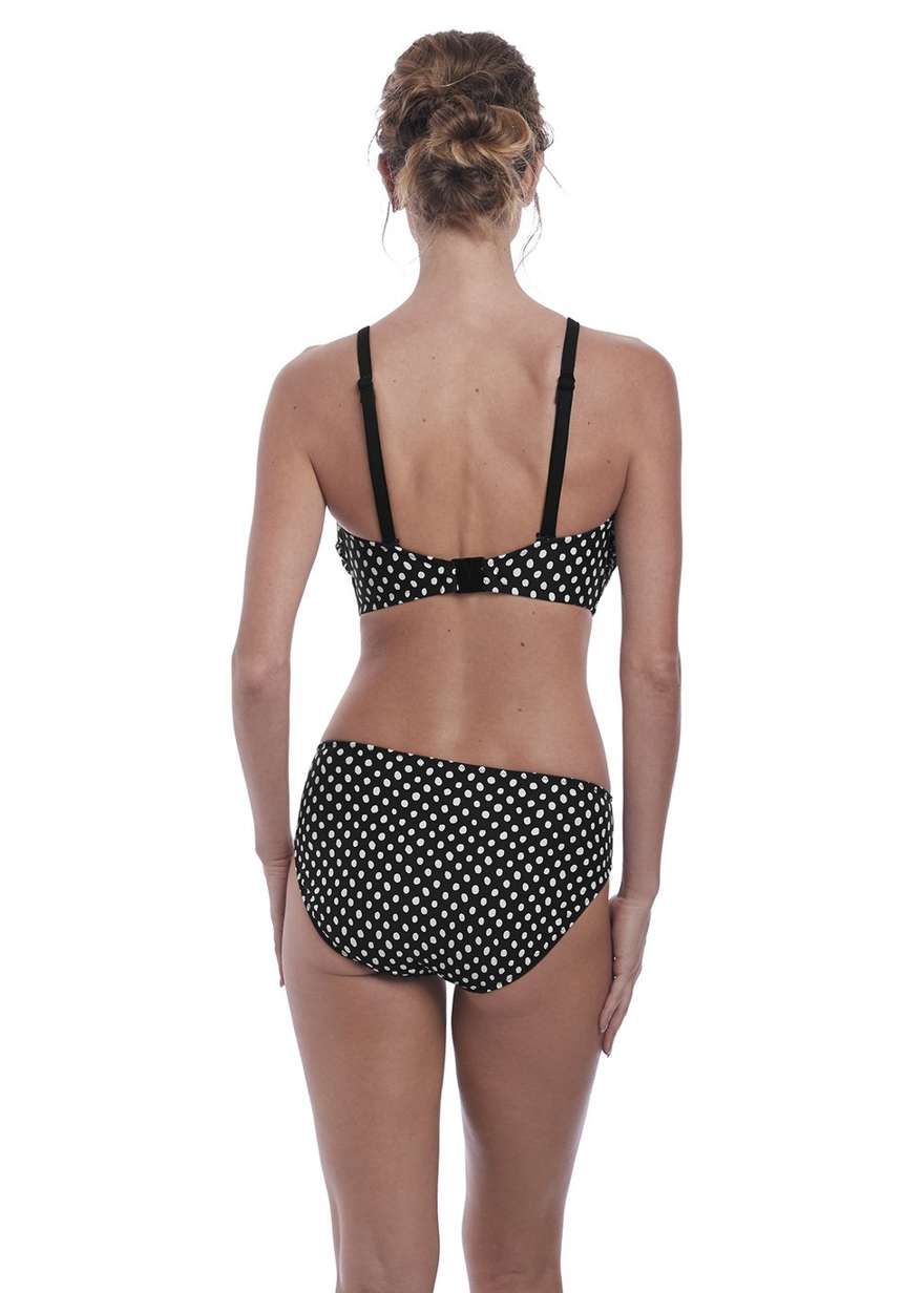 Biustonosz kąpielowy Fantasie Swim SANTA MONICA FS6723BLI Uw Bandeau - Multiway Strap Black & White