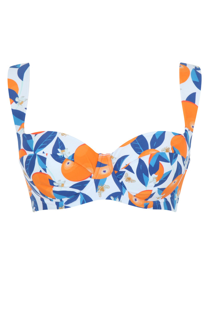 Biustonosz kąpielowy Panache Swim SICILY SW1842 Bette Balcony Bikini Top Sicily Print