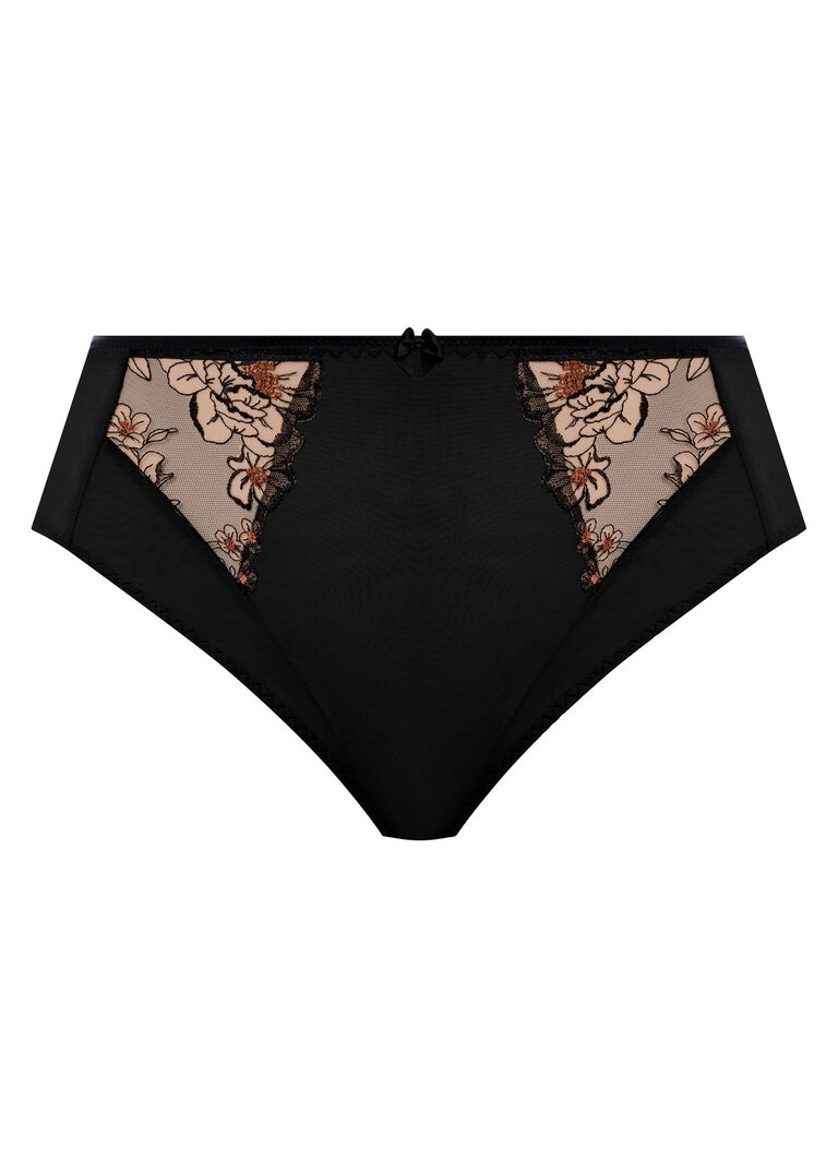 Figi Elomi TEAGAN EL302653ALM High Leg Brief Black / Almond