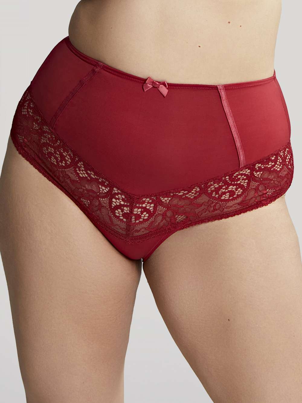 Figi Sculptresse by Panache ESTEL 9684 High Waist Pant Raspberry