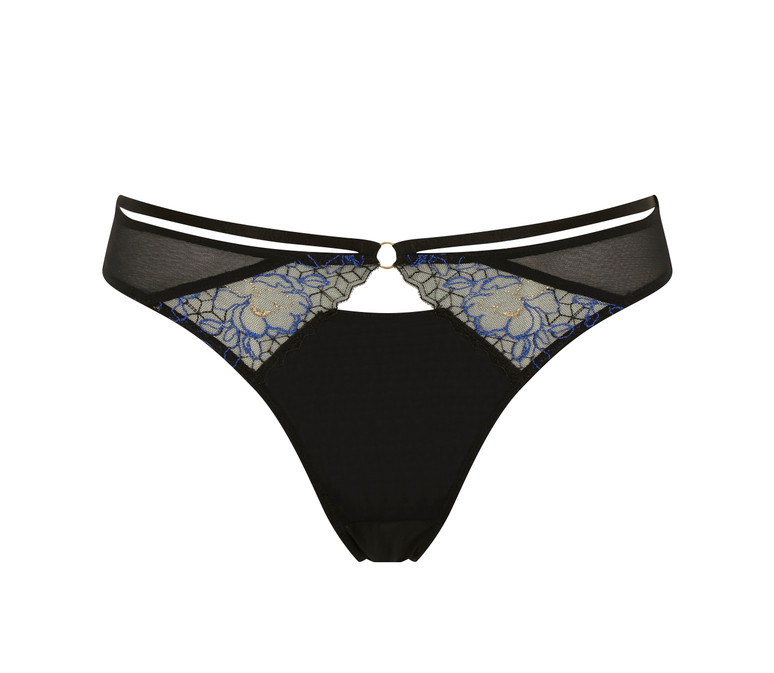 Figi brazylijskie Cleo Panache VALENTINA LUXE 10722 Brazilian Brief Black