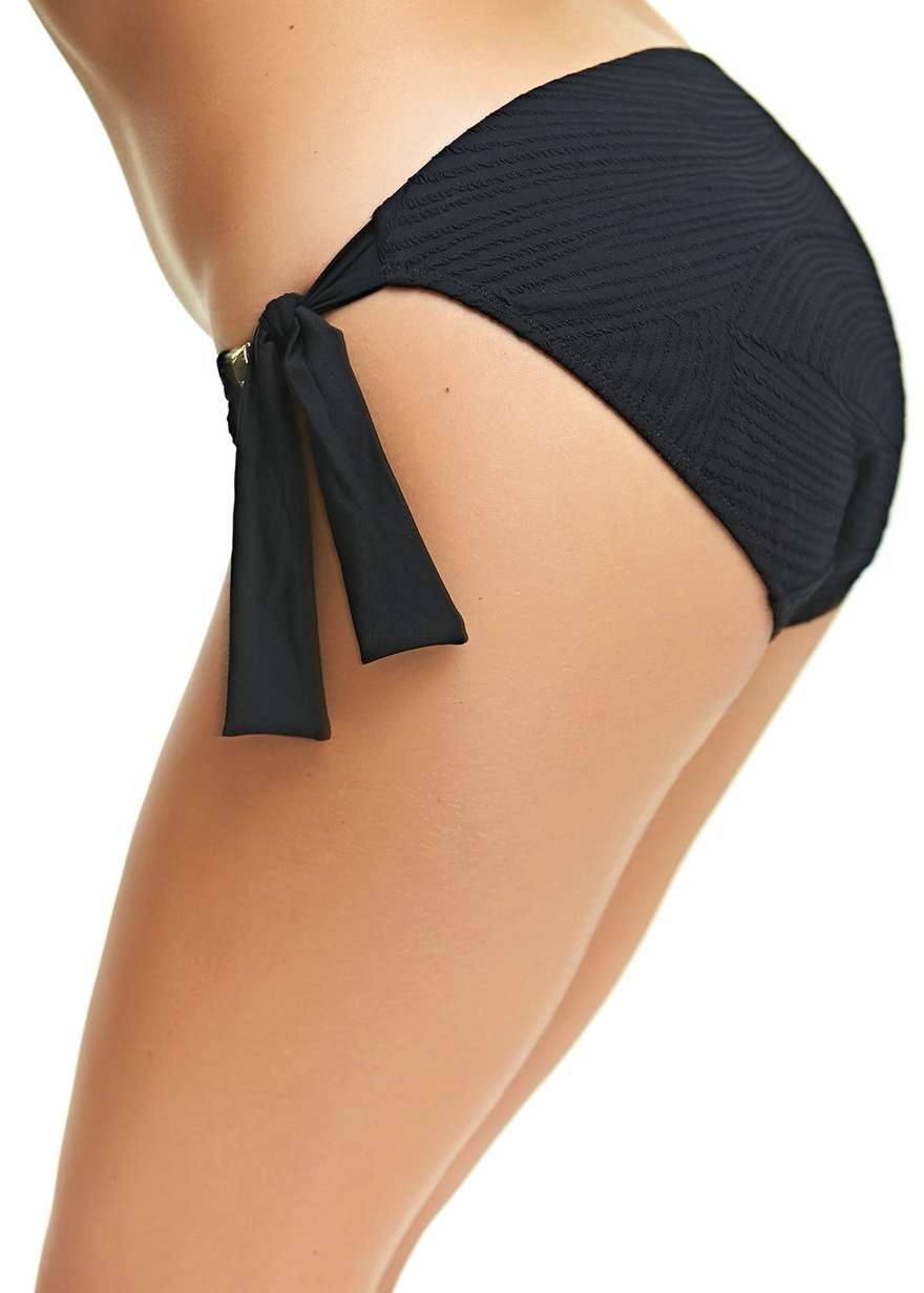 Figi kąpielowe Fantasie Swim OTTAWA FS6357BLK Classic Tie Side Brief Black