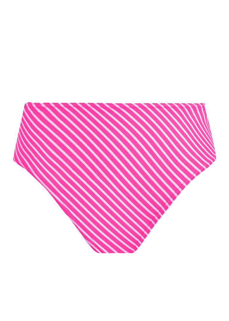 Figi kąpielowe Freya Swim JEWEL COVE AS7236SRA High Waist Bikini Brief Stripe Raspberry