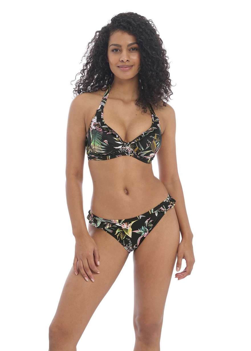 Figi kąpielowe Freya Swim TAHITI NIGHTS AS200076BLK Rio Bikini Brief Black