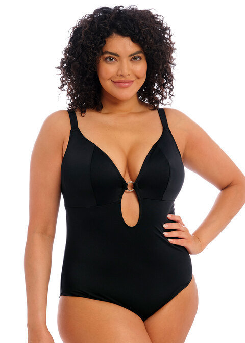 Strój kąpielowy Elomi Swim PLAIN SAILING ES7280BLK Non Wired Swimsuit Black 