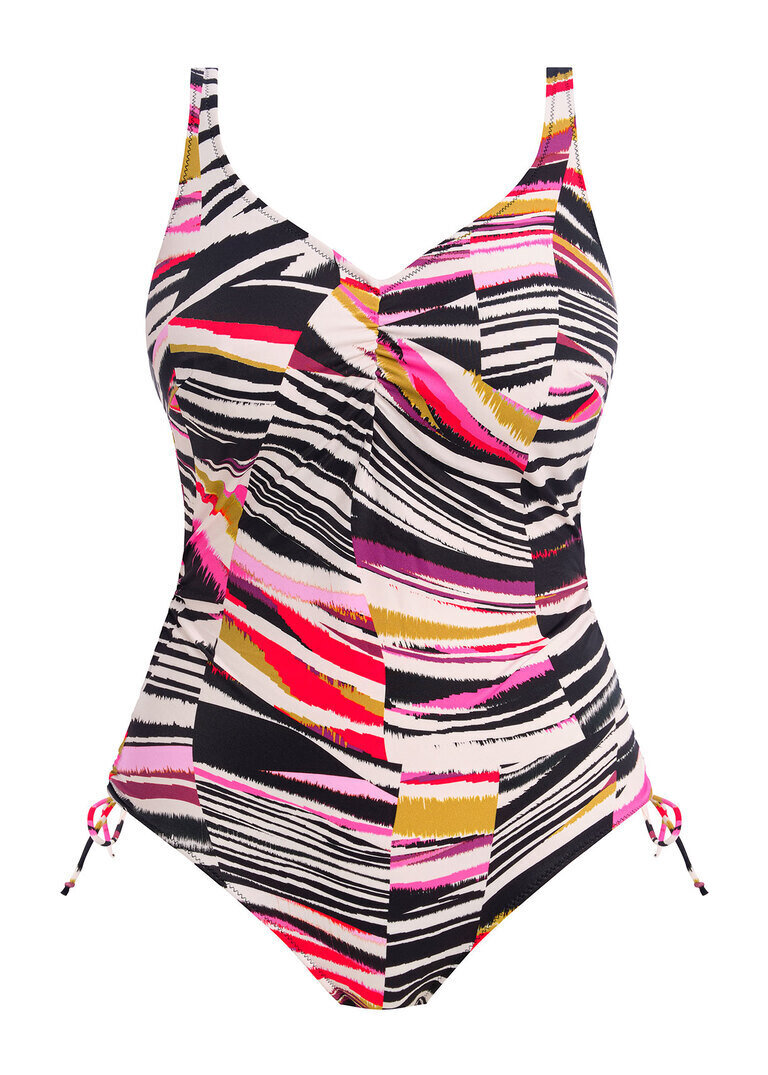 Strój kąpielowy Fantasie Swim SANOA ISLAND FS503030BLK Uw V-neck Swimsuit With Adjustable Leg Black