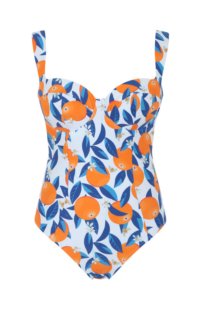 Strój kąpielowy jednoczęściowy Panache SICILY SW1850 Monica Balcony Swimsuit Sicily Print