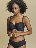 Biustonosz Panache PORCELAIN ELAN 7321 Moulded T-Shirt Bra Black