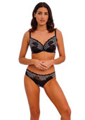 Biustonosz Wacoal LACE PERFECTION WE135002BAI Uw Bra Black / Ivory