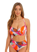 Biustonosz kąpielowy Fantasie Swim AGUADA BEACH FS502909SUI Uw Twist Bandeau Bikini Top Sunrise