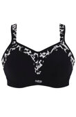 Biustonosz sportowy Sculptresse Panache SPORT 9441 Non Padded Sports Bra Mono Print