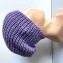 Czapka wełniana NANA 100% Baby Merino 14 Fioletowy