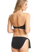 Figi kąpielowe Fantasie Swim OTTAWA FS6357BLK Classic Tie Side Brief Black