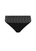 Figi kąpielowe Fantasie Swim SANTA MONICA FS6726BLI Classic Fold Brief Black & White