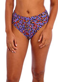 Figi kąpielowe Freya Swim SANTIAGO NIGHTS AS205678LED High Waist Bikini Brief Leopard