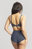 Figi z wysokim stanem Panache CLARA 7254 High Waist Brief Navy/Pearl