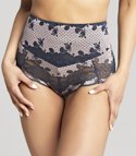 Figi z wysokim stanem Panache CLARA 7254 High Waist Brief Navy/Pearl