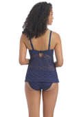 KOMPLET - Koszulka kąpielowa Freya Swim SUNDANCE AS3972DEN Uw Tankini Top Denim (36E) + majtki klasyczne (wybierz rozmiar)