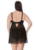 Koszulka nocna Elomi SACHI EL4351BLK Uw Babydoll Black