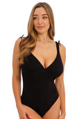 Strój kąpielowy Fantasie Swim OTTAWA FS6496BLK Uw Plunge Swimsuit Black