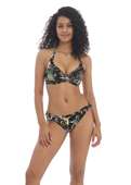 Strój kąpielowy Freya Swim TAHITI NIGHTS AS200004BLK + AS200076BLK Uw Halter Bikini Top + Rio Bikini Brief Black