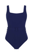 Strój kąpielowy jednoczęściowy Panache Swim AZZURRO SERENA SW1750 Square Neck Swimsuit Azzurro Navy