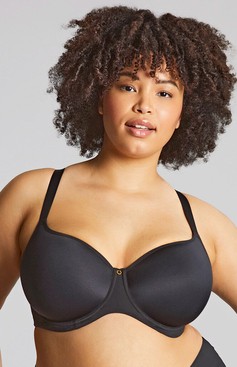 Biustonosz Sculptresse by Panache ELEGANCE 10401 Moulded Spacer T-shirt Bra Noir