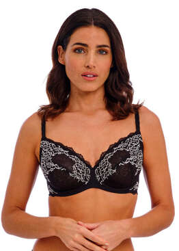 Biustonosz Wacoal LACE PERFECTION WE135002BAI Uw Bra Black / Ivory