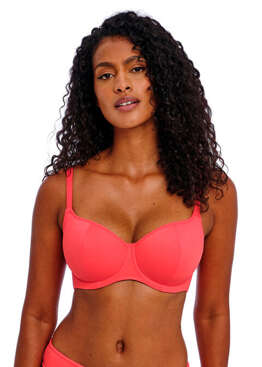 Biustonosz kąpielowy Freya JEWEL COVE AS7231LAI Uw Sweetheart Bikini Top Plain Sunset