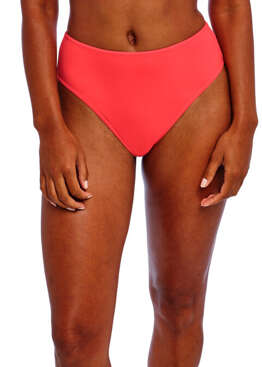 Figi kąpielowe Freya JEWEL COVE AS7236LAI High Waist Bikini Brief Plain Sunset