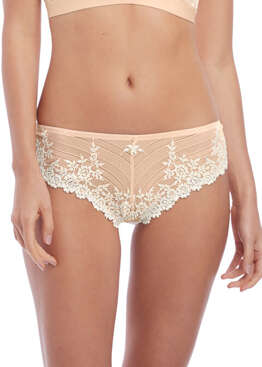 Figi tanga Wacoal EMBRACE LACE WA848191271 Tanga Naturally Nude / Ivory