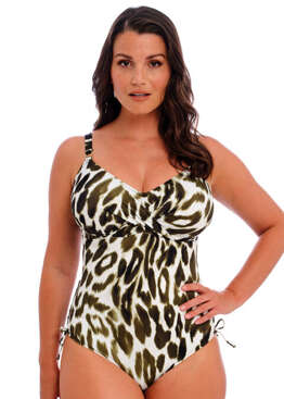 Strój kąpielowy Fantasie Swim CABO VERDE FS504931CUS Uw Twist Front Swimsuit With Adjustable Leg Cactus