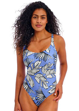 Strój kąpielowy jednoczęściowy Freya Swim MALI BEACH AS205142COR Uw Swimsuit Cornflower