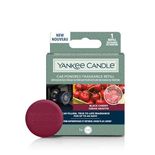 Yankee Candle, Mini świeczka zapachowa Yankee Candle BLACK CHERRY Black  Cherry