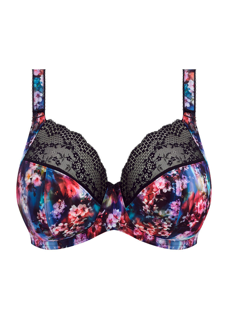 Biustonosz Elomi LUCIE EL4490CBM Uw Plunge Bra - Stretch Cherry Blossom